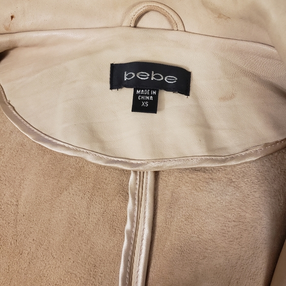 BEBE ALL LEATHER JACKET - Picture 5 of 9